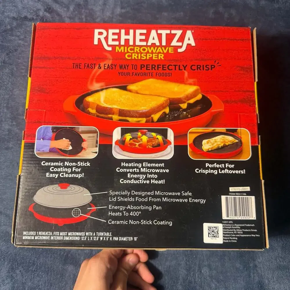 Reheatza Microwave Crisper NEW